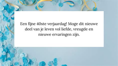 40 jaar vrouw tekst|Verjaardagswensen Vrouw 40 Jaar: Vier de Mijlpaal met deze。